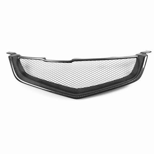 Grille avant Accord CL7 en fibre de carbone calandre sport capot
