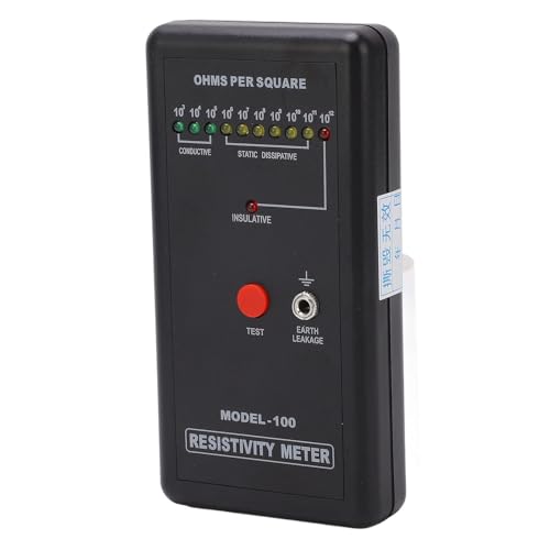 XHTLLO Precise Appearance Resistance Tester, Static Electricity Measurement Instrument for Anti Static Standards
