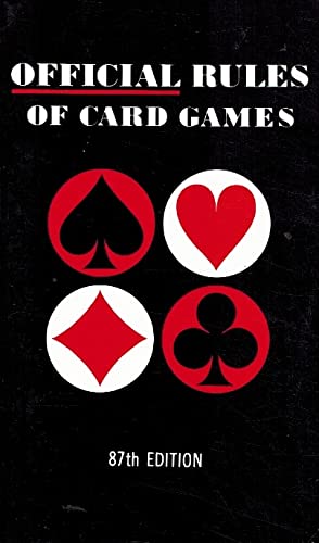 Official Rules of Card Games 87th Edition B004D0RAGK Book Cover