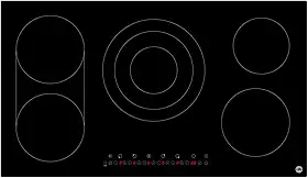 Cooktop Cerâmico Life 5 Zonas 60cm Preto Vidro Vitrocerâmico Touch Controle Digital para Cozinha Moderna - Aquecimento Rápido e Fácil Limpeza da Marca Life PC-D593119