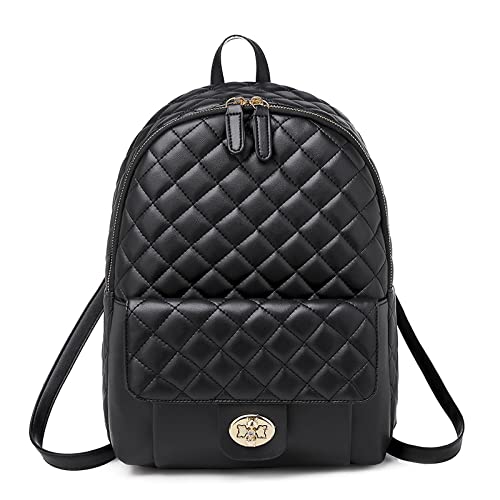 Damentasche Rucksack Backpack Schultertasche Große Kapazität Schöne Tasche Zipper Multifunktion Wasserdicht Gym für Freizeit (L) Cover