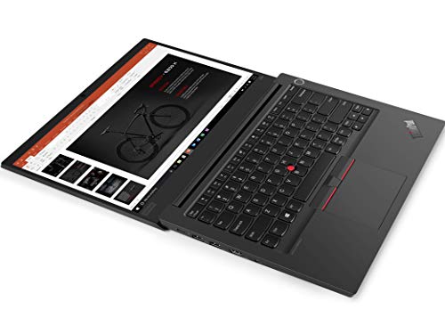 Image of Lenovo ThinkPad E14 Intel Core i3 10th Gen 35.56 cm (14-inch) Full HD Thin and Light Laptop (4GB RAM / 256GB SSD /Windows 10 Home /Black / 1.69 kg), 20RAS0SF00