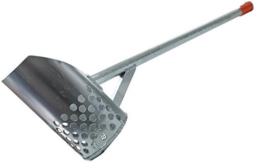 RTG Pro Aluminum Screen Bottom 6โ Water Scoop for Metal Detecting BB6SCR