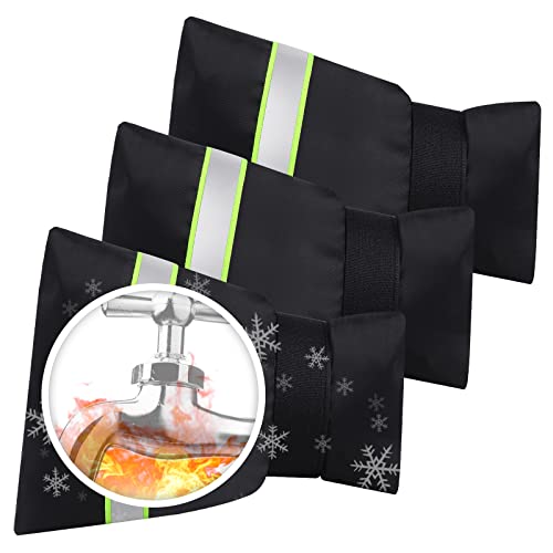 Outdoor Faucet Covers For Winter Freeze Protection,Spigot Cover Winter Insulated,Hose Bib Covers For Cold Weather,Faucet Protector,Faucet Socks,Outdoor Spicket Covers For Winter