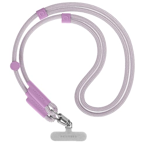Image of CASETiFY 8mm Rope Cross Body Strap with Card - Lilac