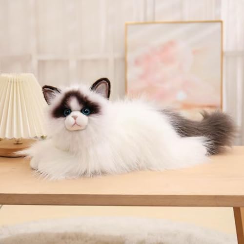 Hokess Ragdoll Cat Plush Realistic