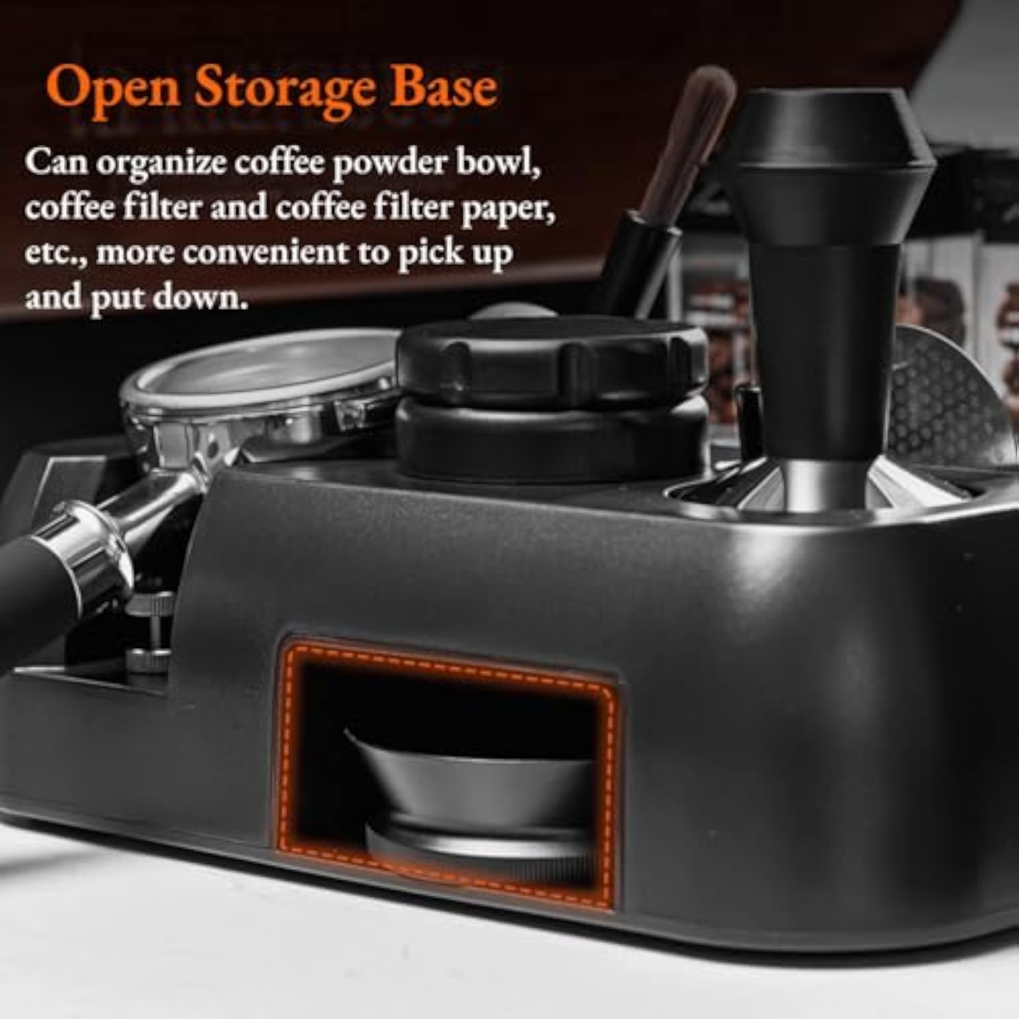 Multifunctional Espresso Tamping Station