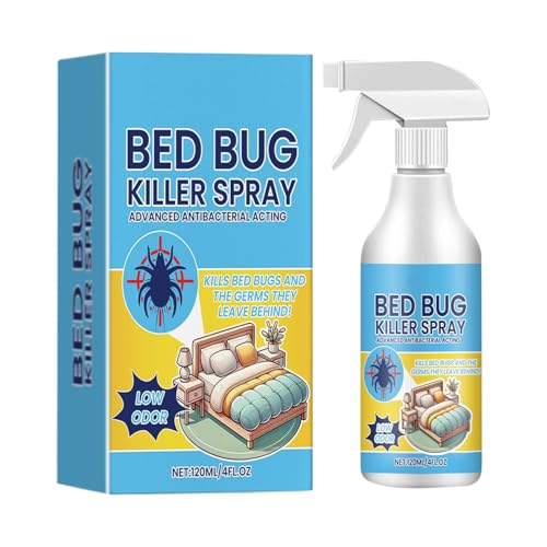 ノミ ダニ スプレー 駆除剤 120ml 室内用 速効性&安全性 家具や布製品にも使える 残留なし マイルドなのに強力 長期予防効果 ベッド ソファ カーペット スーツケース 靴 バッグまで ホテル 自宅 旅行に必須 コンパクトサイズ 約7.4x11.8c