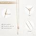 Fivexing Star Shaped Slid Necklace for Women Irregular Y-Shaped Chain Y2k Hip-Hop Fashion Jewelry