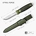 ONETIGRIS CAMPING TrailForge Fixed Blade Knife with Sheath,9.67-Inch FullTang Blade Bushcraft Knife for Camping,Outdoor, Survival, Hiking