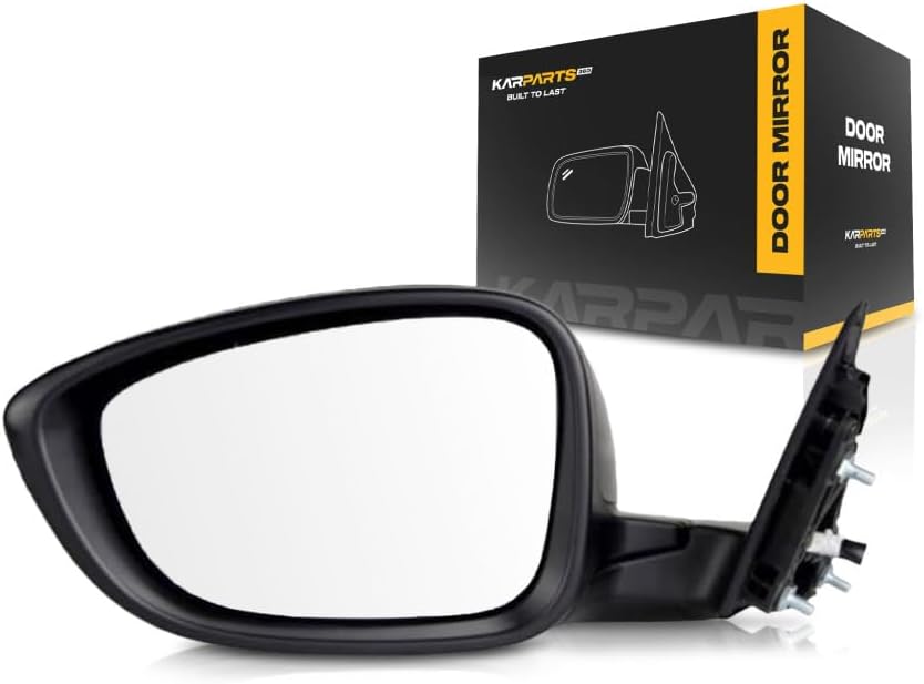 For Honda Accord Door Mirror 2018 2019 2020 2021 Driver Side | Power | Heated | EX/Sport 2.0T | w/Blind Side Detection | Paint to Match | Replacement For HO1320329 | 76258-TVA-A22