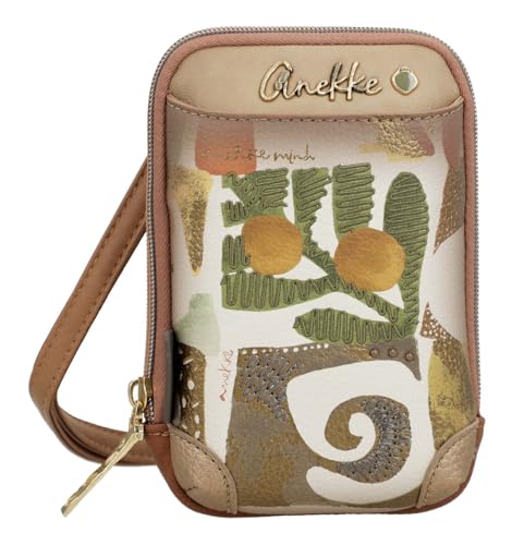 Anekke sac à épaule bandoulière compact pour ranger votre smartphone avec style