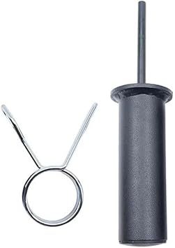 Steel Weight Stack Pin with Attached Spring Collar for Fitness Cable Towers - Engineered for Tight Fit and Consistent Load Handling 8 * 110mm
