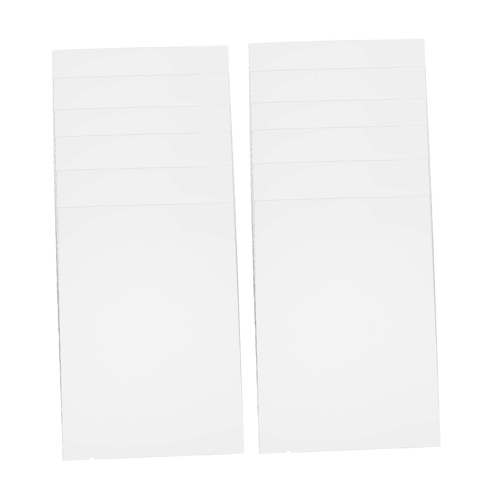 Gadpiparty 5 Sätze Hochglänzendes Fotopapier Beidseitig Für Tintenstrahldrucker Öl Und Kratzfest Für Hochauflösende Drucke Und Fotos Geeignet Für Zuhause Und Fotostudios 10 Blätter * 5