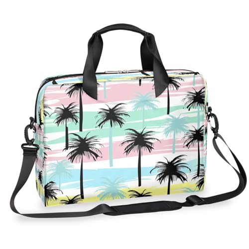 Maletín para laptop con diseño tropical 15.6 pulg miniatura 1