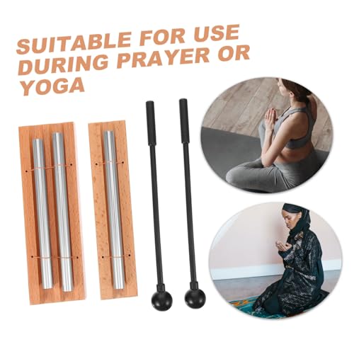 BIUDECO 2 Conjuntos De Haste De Feixe De Som Captadores De Atenção Para Sala De Aula Meditação Carri