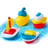 2. Los botes pequeños están hechos de ABS ecológico y duradero, sin BPA, certificados EN71, P7. Son fáciles de transportar y ligeros, se pueden jugar en el agua o en la arena.