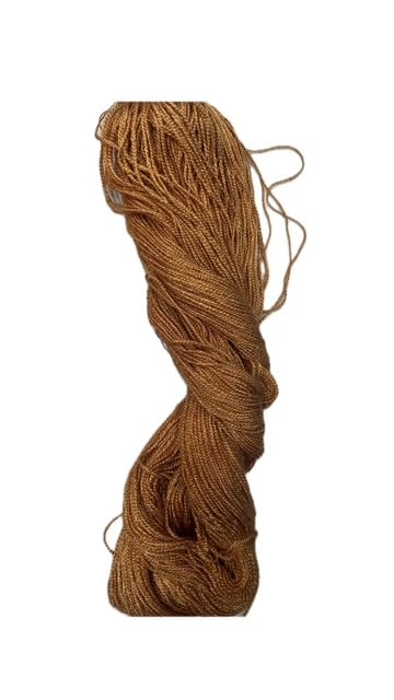 Image of Knitting Wool, 100 gm, Woolen Crochet Yarn for Knitting and Crocheting (Light Golden)