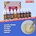 Wealike Water-Based Pigment 0.34oz/10ml x 9 Set for Eco Resin Casting Powder,Plaster,Jesmonite,Vibrant,Long-Lasting Color Paste for Craft