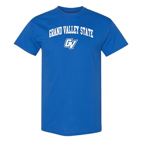 Underground Printing GVSU Lakers Arch Logo Tee - XL - Royal