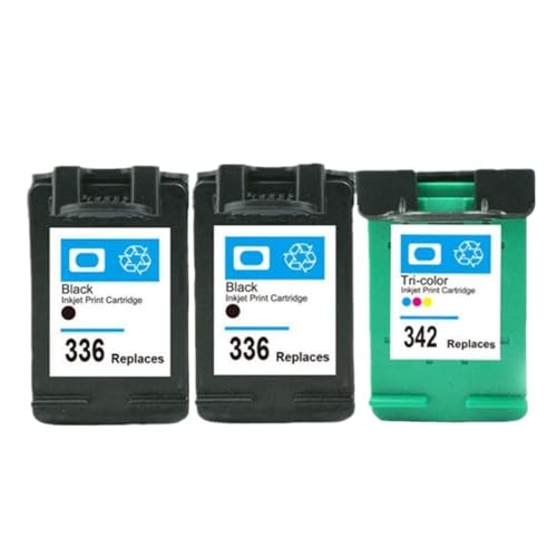 Cartouche d'encre 336 342 compatible Deskjet 5440 3 pièces