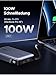 UGREEN Nexode Power Bank, 20000mAh 145W Schnellladen mit Integriertem USB-C Kabel, Externe Handyakkus Kompatibel mit Laptop, Galaxy S25 Ultra, iPhone 17/16/15 Serie, Dell und mehr
