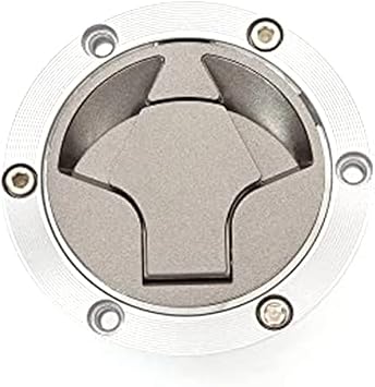 Motorcycle Gas Cap Fuel Tank Cap with Key Lock Set Fit for Kawasaki Ninja 250 2005-2012 Ninja 300 2013-2014
