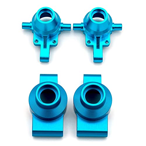 Dirección de aluminio Tamiya TT-01 con portamanguetas delantero y trasero de alta resistencia