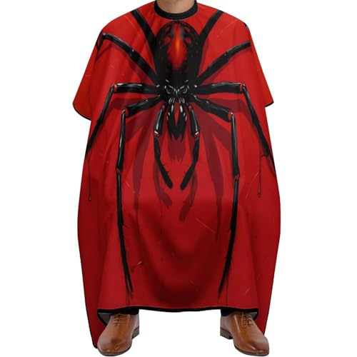 Spider Animal Professional Hair Cutting Cape Apron Salon Haircut Barber Hairdressing with Snap Closure