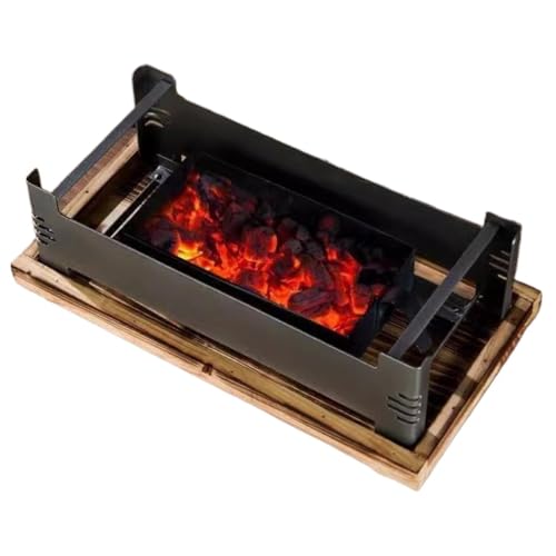 Horno de aislamiento para barbacoa con placa calefactora de hierro fundido 2