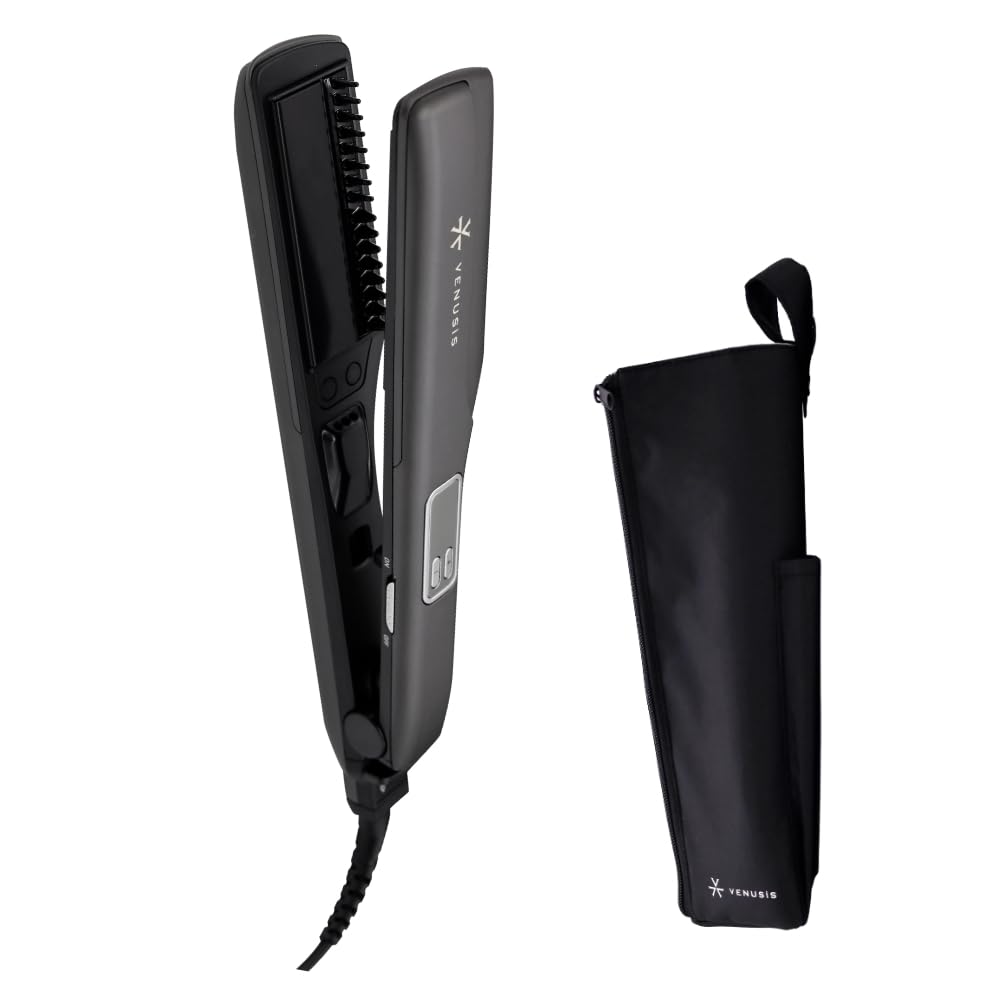 VENUSIS ストレートヘアアイロン 本体 VENUSiS VENUSIS ストレートヘアアイロン グレー [交流(コード)式