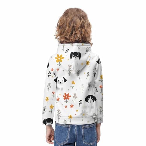 Belle pull imprimé 3D chien mignon : cadeau idéal ado 13-15 ans - 4
