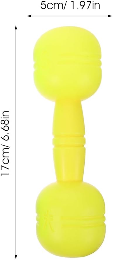 BESPORTBLE 6pairs Interactive Boy Girl Dumbbells Lightweight Exercising Weights for Boy Girl Material for and Play Accessories