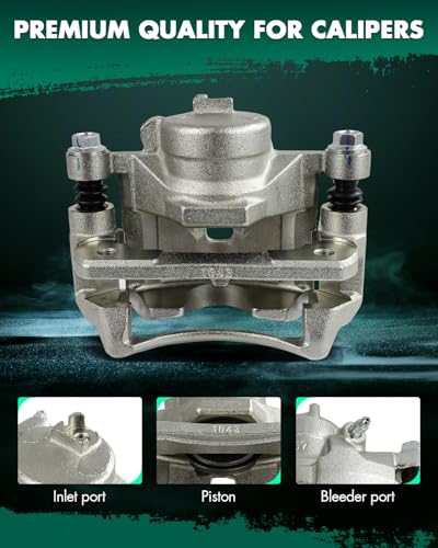 Image of SCITOO Front Left & Right Disc Brake Calipers With Bracket 19B1335 19B1334