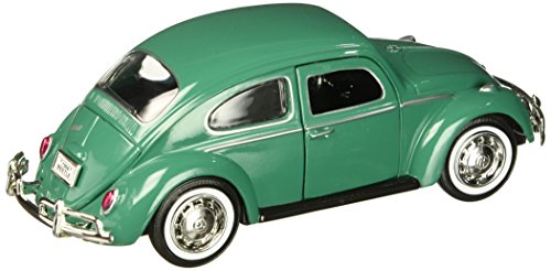Motor Max 1:24 W/B 1966 Volkswagen Beetle Verde miniatura 2