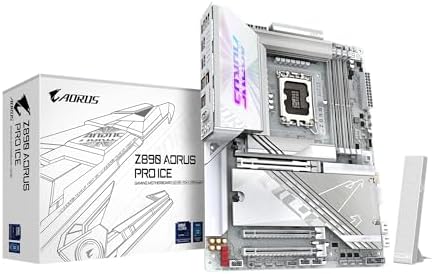 GIGABYTE Z890 AORUS PRO ICE Intel Core Ultra (Series 2) LGA 1851 ...