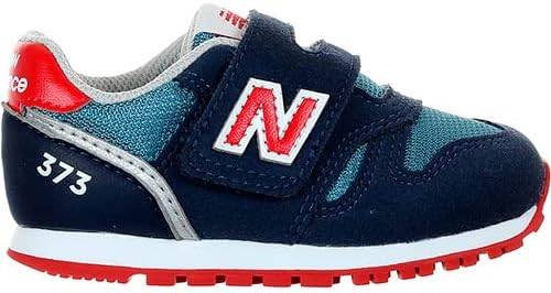 ニューバランス キッズ スニーカー ネイビー レッド Iz373 Ja2 W ベビーシューズ Amazon
