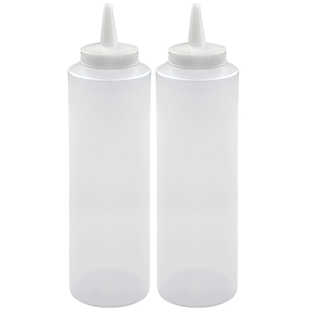 Clear Plastic Condiment Bottles | 2 Ct. | 12 oz. : Amazon.in: Home ...
