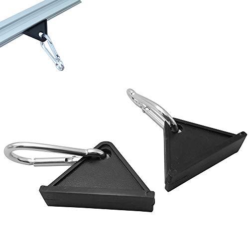 Boeray Plastic Hanger Hook Clip Clamp For Aluminum Extrusion With Profile 2020 20X20Mm Slot 6Mm 4Pcs thumb #2