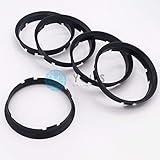 5 x ZENTRIERRINGE DISTANZRING für ALUFELGEN R24 74,1 x 72,6 mm Alloytec, ASA, ICW, RH Alurad, Smoor, X-Tra Wheels