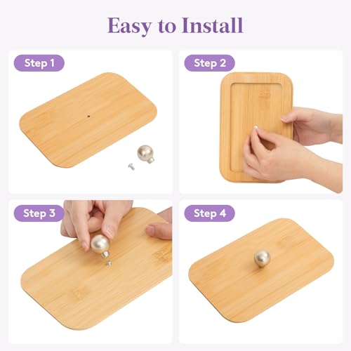 Lifewit Laundry Pods Container with Lid, Dryer Sheet Holder, Room Organization Storage for Coffee Pods Kcup Washing Powder, Scent Booster Beads, 2600 +2000ml/0.53+0.7gal,Natural,4 Pcs #5