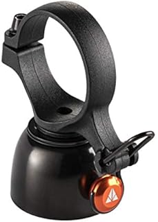 Granite Cricket Mountain Bike Bell with Single-Strike Mode and Constant Cowbell Mode, Bike Bell for Mountain Bike, BMX Bike, Road Bike and Gravel Bike, Bicycle Bell for 22.2mm to 35mm Handlebars