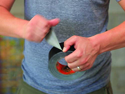 Gorilla Black Tough & Wide Duct Tape, 2.88" x 30 yd, Black, (Pack of 1) - Image 5