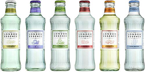 London Essence Company Tonic Water - Perfect Mixer for your Premium Spirits - No Artificial Colors, Preservatives or Flavors - Low Calorie - Bitter Orange & Elderflower, 24 x 6.8 Fl Oz Bottles
