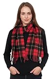 Achillea Scottish Tartan Plaid Cashmere Feel Winter Warm Scarf Unisex