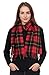 Achillea Scottish Tartan Plaid Cashmere Feel Winter Warm Scarf Unisex