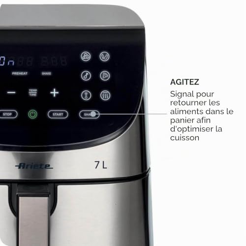 Friteuse D'Air Chaud Ariete 4628 – 7L, 1800W, 12 Programmes - vue 8