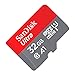 SanDisk 32GB Ultra microSDHC UHS-I Memory Card with Adapter - 98MB/s, C10, U1, Full HD, A1, Micro SD Card - SDSQUAR-032G-GN6MA