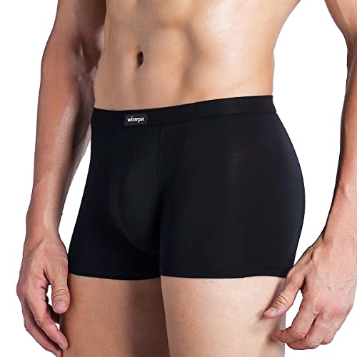 Wirarpa 1402-L Men'S Breathable Micro Modal Trunk Underwear Covered Waistband Microfiber Underpants Short Leg Solid Color thumb #6