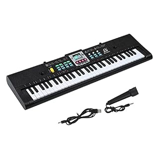 Clavier Piano 61 Touches Musique Clavier avec Microphone Cadeau Musical Divertissement Orgue Électronique - Les Beatles, Paul McCartney, John Lennon, RIngo Starr, George Harrison Clavier Piano 61 Touches Musique Clavier avec Microphone Cadeau Musical Divertissement Orgue Électronique – Image 4